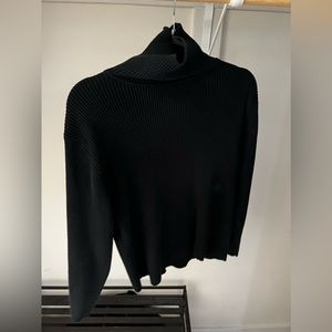 Black turtle neck